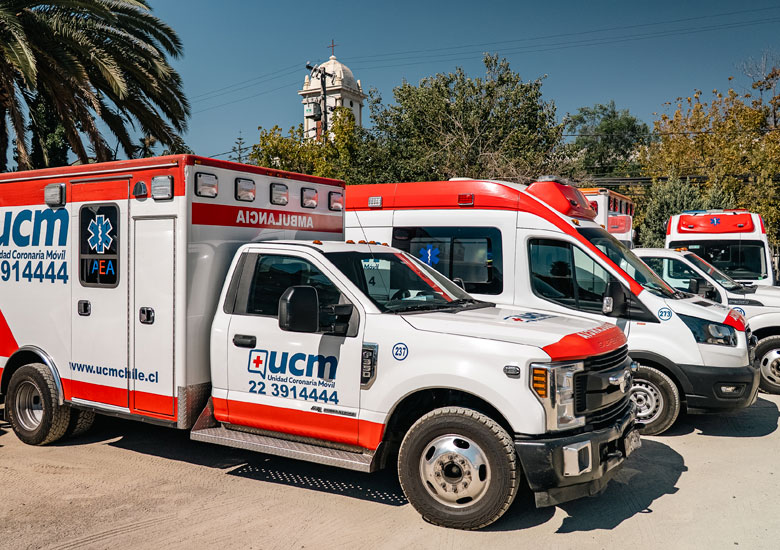 Ambulancia UCM lista para atención de emergencias